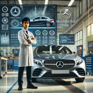 Graduate Engineer Trainee at Mercedes-Benz India working with advanced automotive technologies in Pune