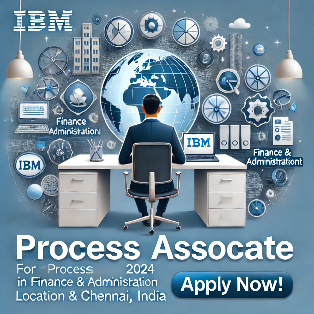 IBM Freshers Hiring Finance Job 2024