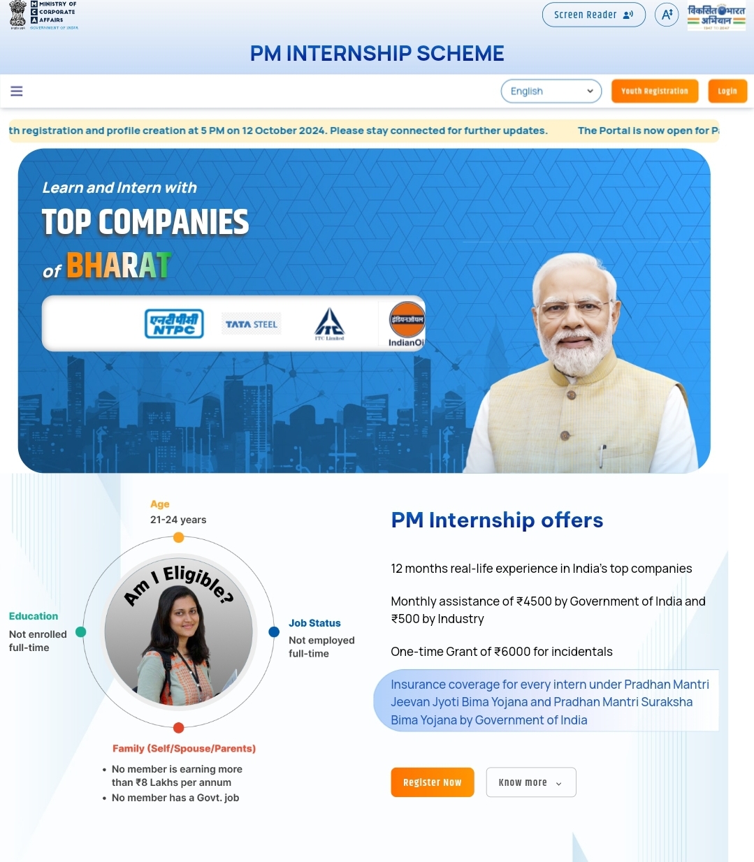 PM Internship Scheme 2024: Apply for Free Internship, Stipend, and Certificate | Eligibility & Important Dates