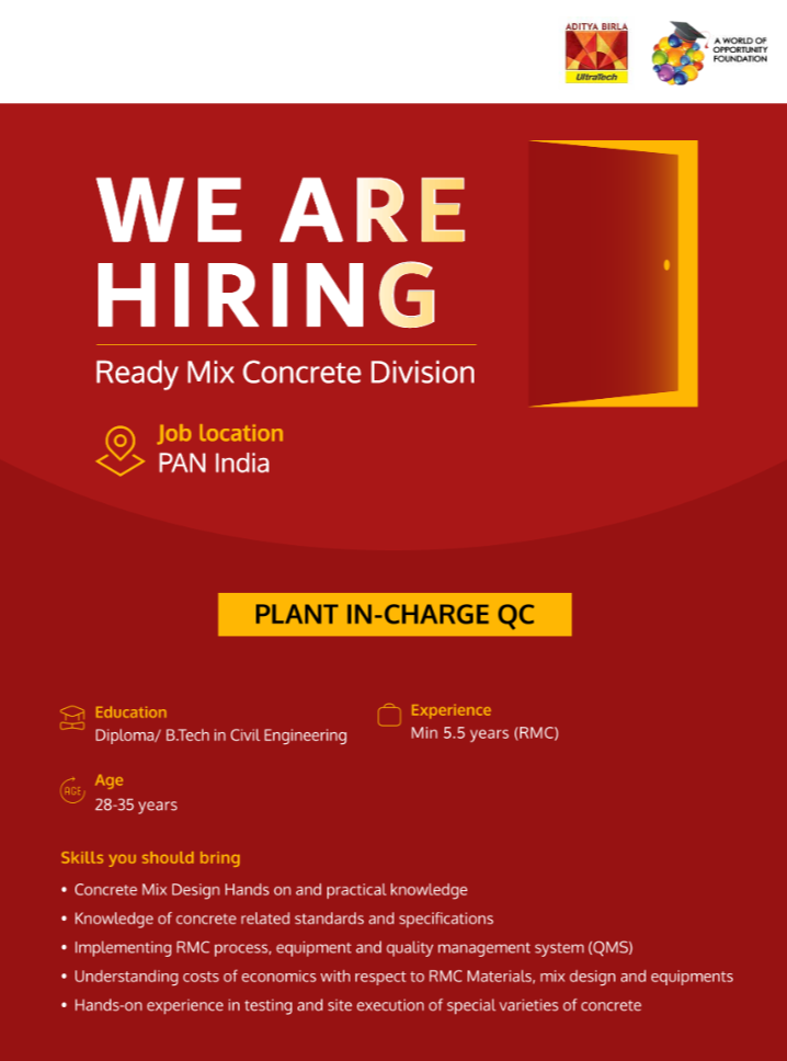 Apply Now for an Exciting Career with Ultratech Cement!”
“Don’t miss this opportunity—apply to join Ultratech Cement’s Quality Control team today!”