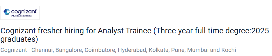 Cognizant Superset Apply Link