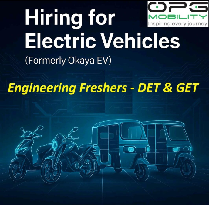 OPG Mobility Hiring Freshers | Graduate & Diploma Engineer Trainee Jobs | Baddi, Himachal Pradesh