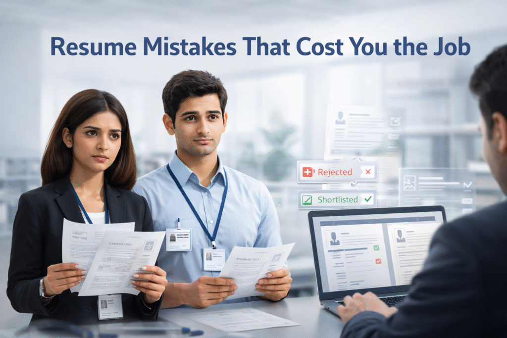 Resume mistakes that cost freshers the job interview