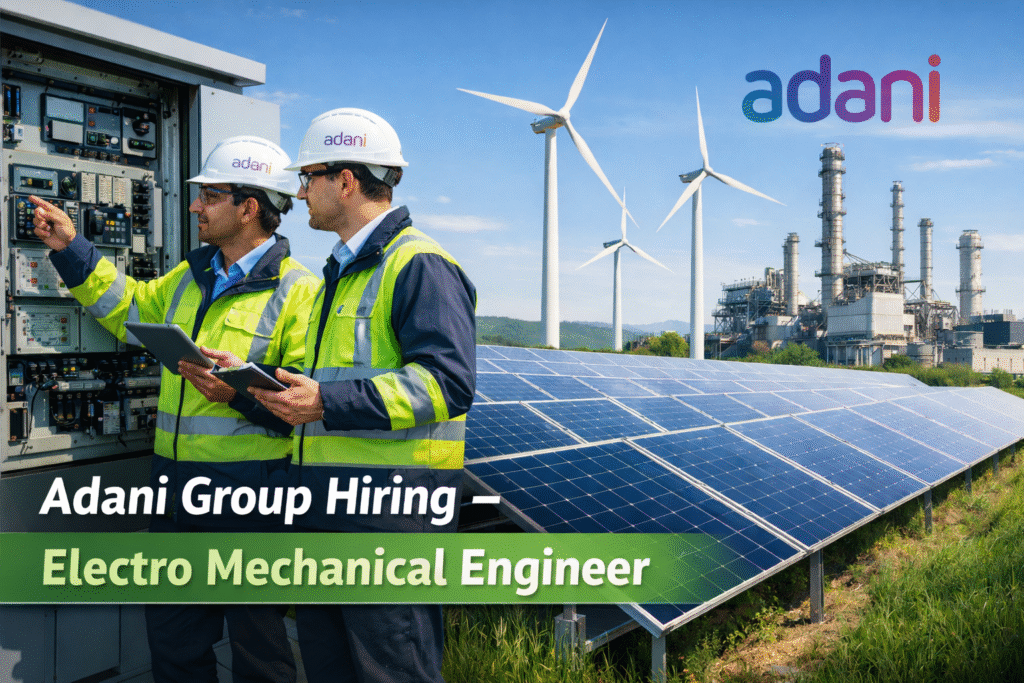 Adani Group Electro Mechanical Engineer