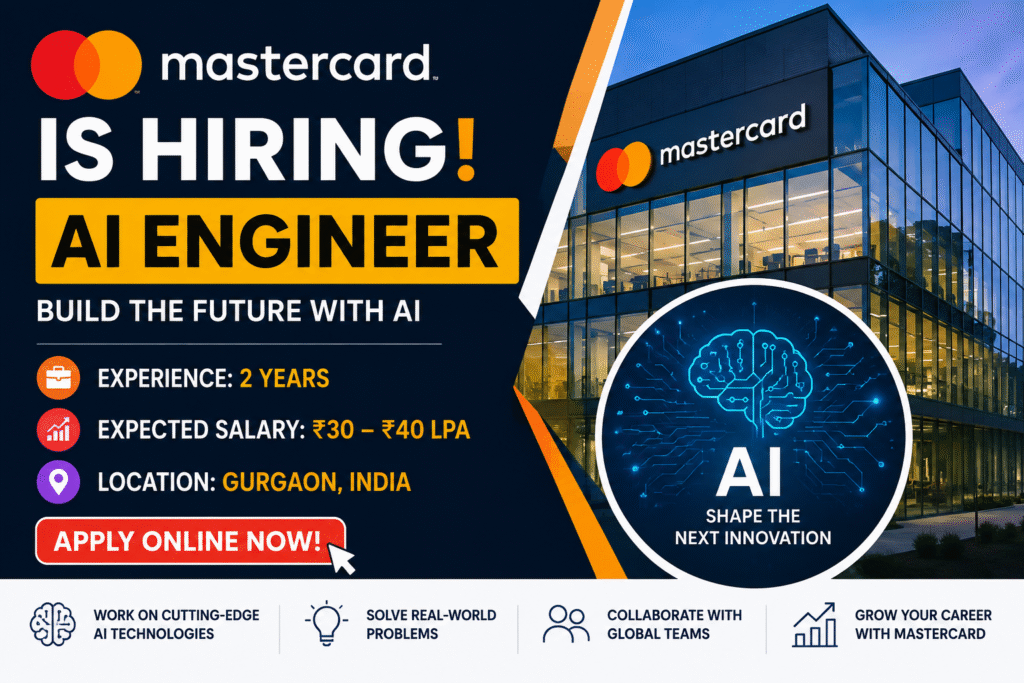 Mastercard AI Engineer Hiring 2026 – AI Engineer Jobs